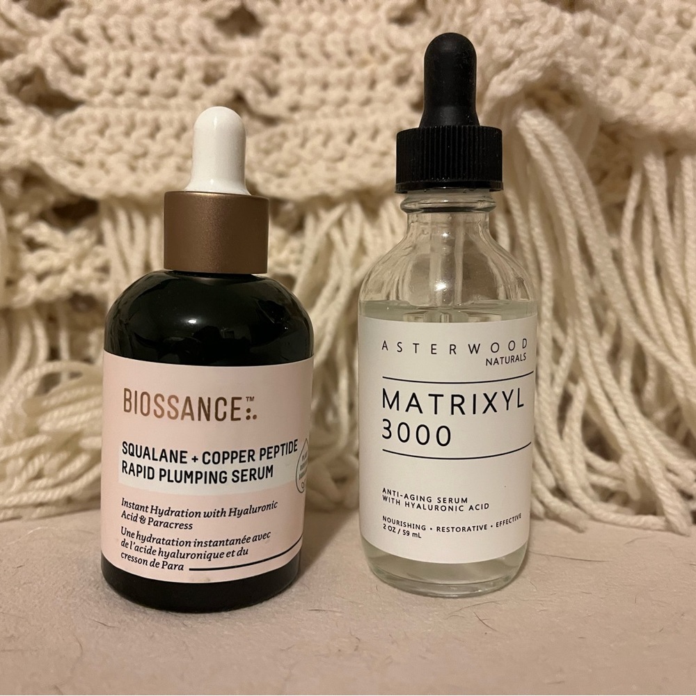 Copper Peptide and Matrixyl
